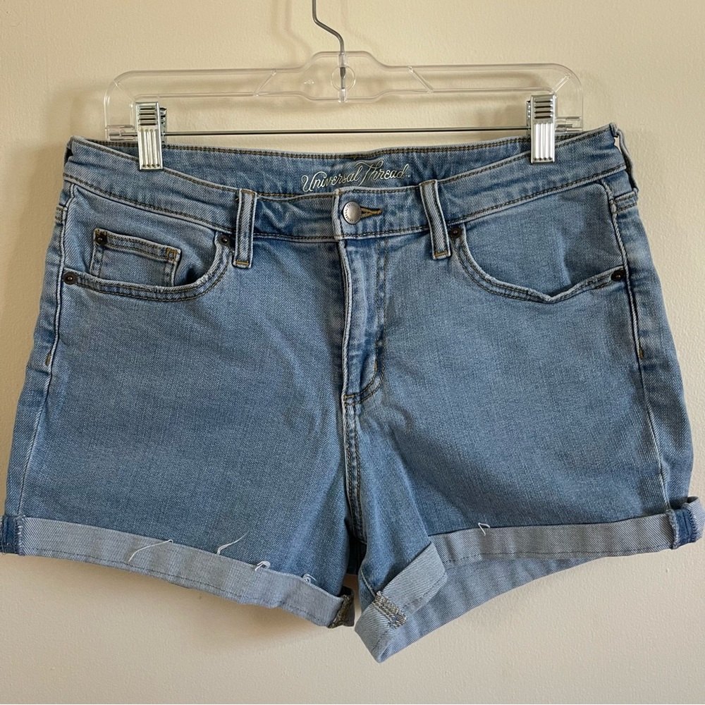 Universal Thread Cuffed Denim Shorts